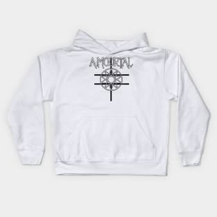 Double cross light sirts Kids Hoodie